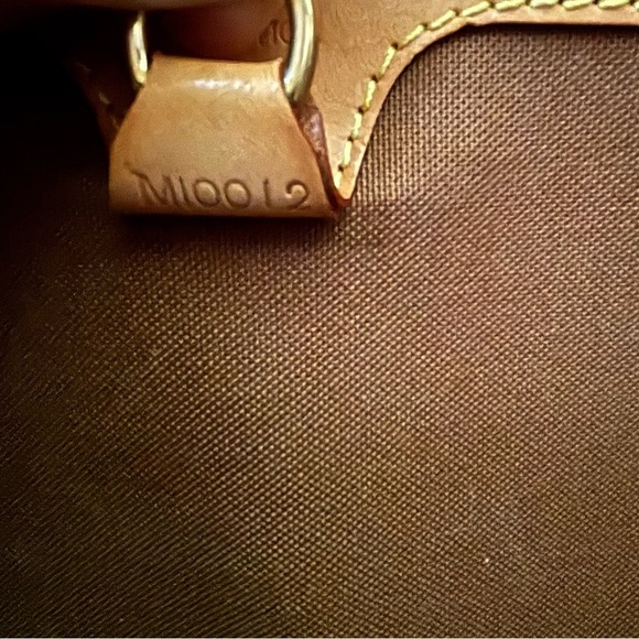 EUC Louis Vuitton Brown Canvas Bag MM Ellipse Iconic - Picture 4 of 7
